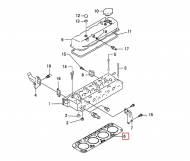 Уплотнение (сальник) ГБЦ (головки блока цилиндров для двигателей K15,K21,K25 Уплотнение (сальник) ГБЦ (головки блока цилиндров для двигателей K15,K21,K25